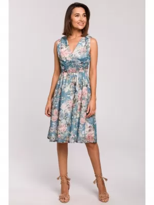 Obleka STYLOVE S225 MODRA
