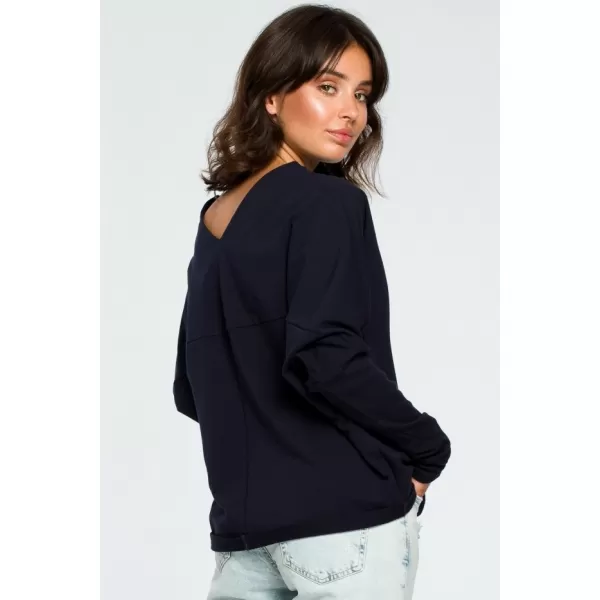  Ženska bluza BEWEAR B094 MORNARSKO MODRA 