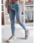 Ženske hlače DSTREET SKINNIZA UY2357 MODRO