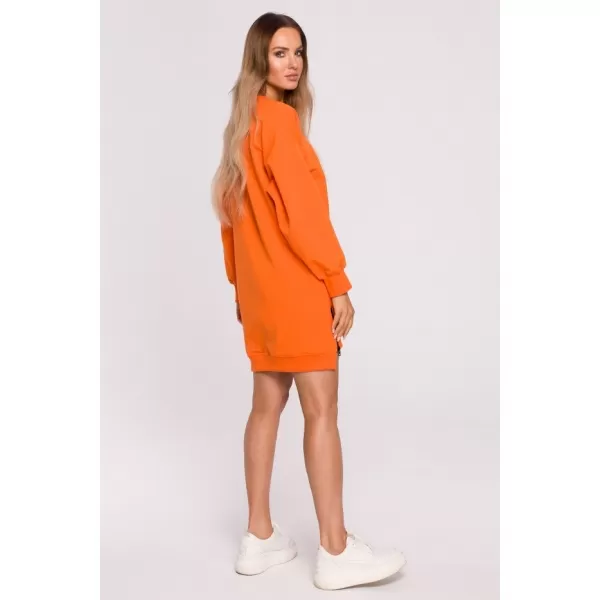  Ženski pulover MOE M676 ORANŽNA 
