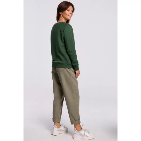  Ženski pulover BEWEAR B167 ZELENA TRATA 