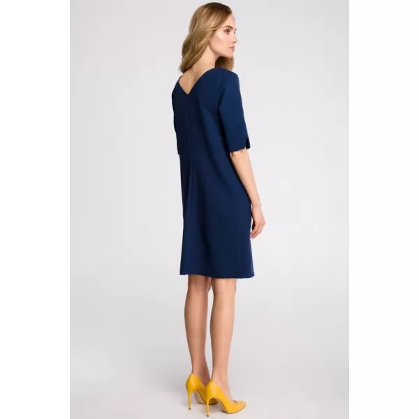  Obleka STYLOVE S113 MORNARSKO MODRA 