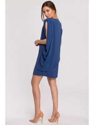 Obleka STYLOVE S262 MODRA