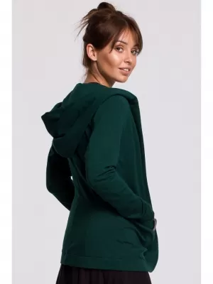 Ženska jakna BEWEAR B180 TEMNO ZELENA