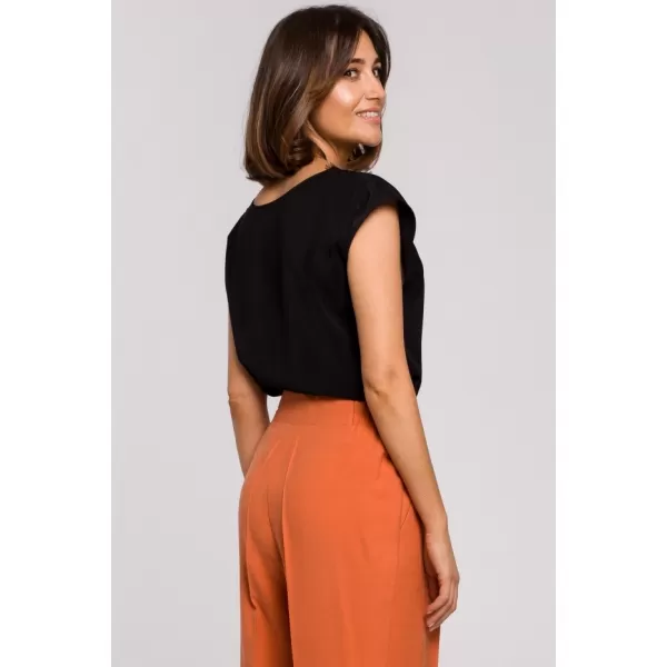  Ženska bluza STYLOVE S206 ČRNA 