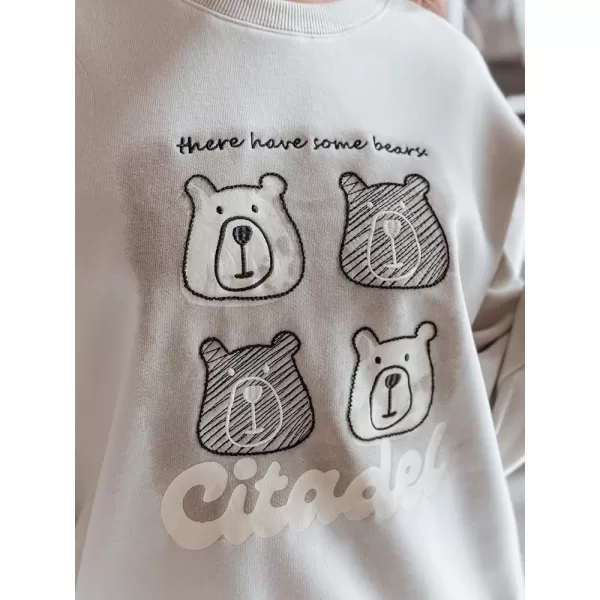 Damske trenirke DSTREET MISOBEARS BY1436 SVETLO SIVA 
