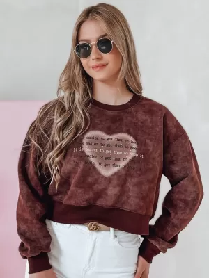 Damske trenirke DSTREET DESSER BY1463 BORDE