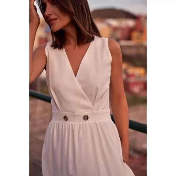  Obleka STYLOVE S224 EKRU 