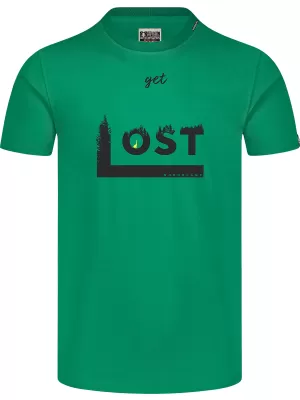 Moška majica s kratkimi rokavi NORDBLANC GETLOST NBSMT8154 ZELENA