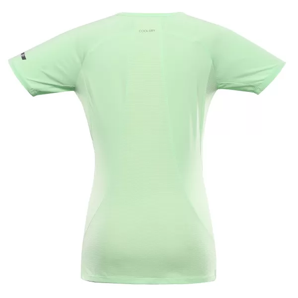  Ženska funkcionalna majica ALPINE PRO BONDA 2 ZELENO 