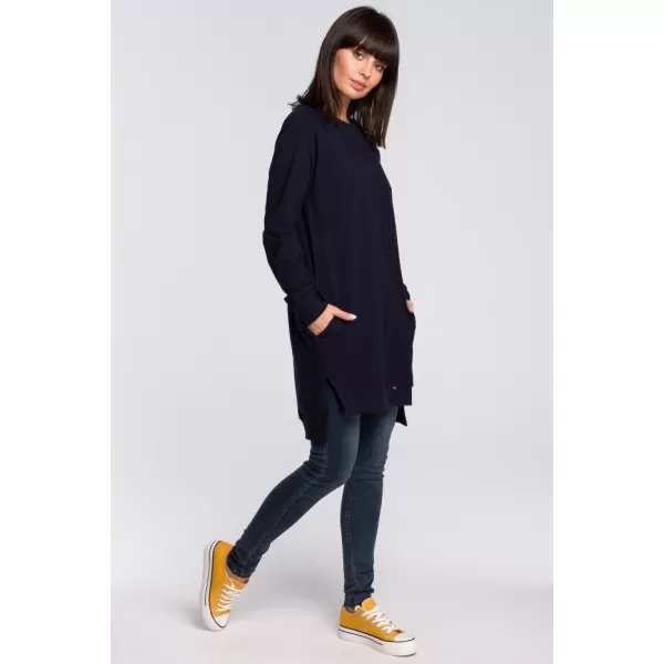 Ženski pulover BEWEAR B101 MORNARSKO MODRA 