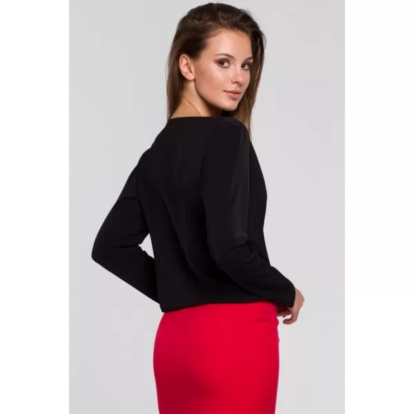  Ženska bluza MAKOVER K037 ČRNA 