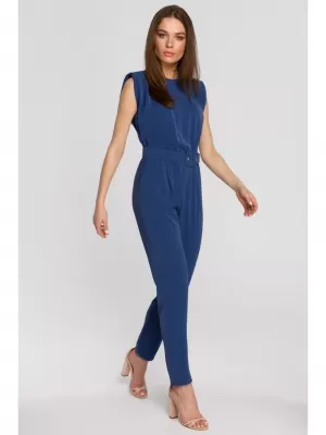 Ženski kombinezon STYLOVE S259 MODRA