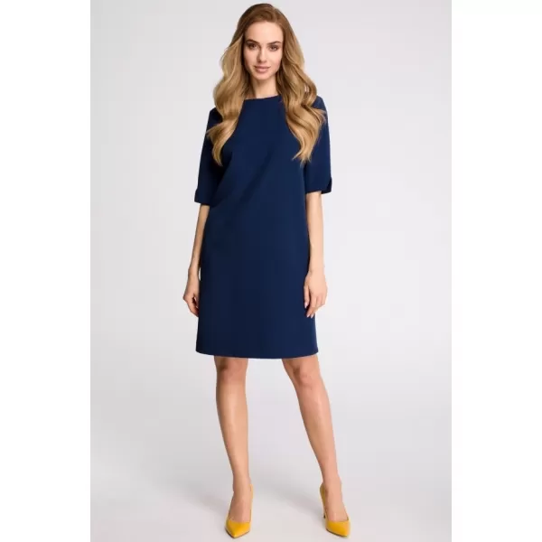  Obleka STYLOVE S113 MORNARSKO MODRA 