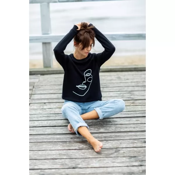  Ženski pulover BEWEAR B167 ČRNA 