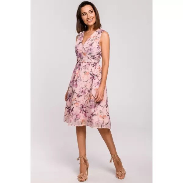  Obleka STYLOVE S225 ROZA 