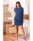 Obleka STYLOVE S262 MODRA