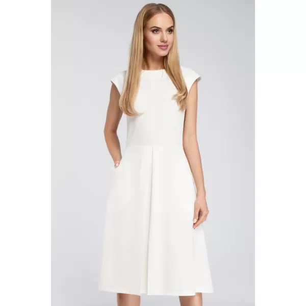 Obleka MOE M296 ECRU BELA 