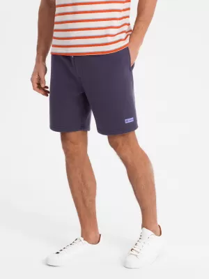 Kratke hlače OMBRE OU-SRBC-0101 VIJOLIČNA