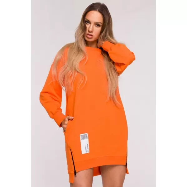  Ženski pulover MOE M676 ORANŽNA 