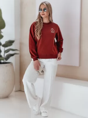 Damske trenirke DSTREET CHERSOFT BY1398 RDEČA