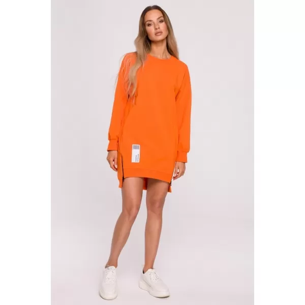  Ženski pulover MOE M676 ORANŽNA 
