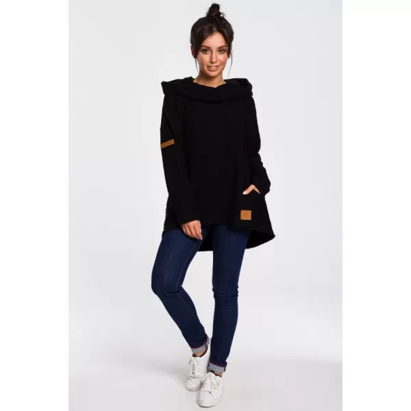 Ženski pulover BEWEAR B131 ČRNA 