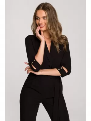 Ženski kombinezon STYLOVE S316 ČRNA