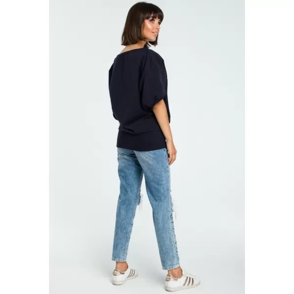  Ženska bluza BEWEAR B079 MORNARSKO MODRA 
