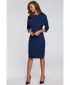 Obleka STYLOVE S242 MORNARSKO MODRA