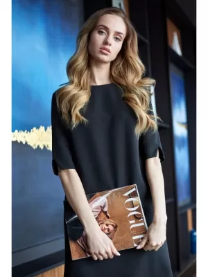 Obleka STYLOVE S113 ČRNA