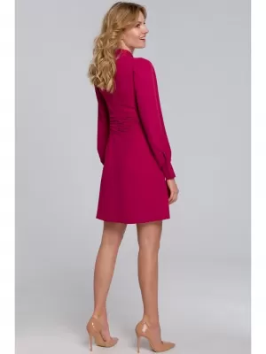 Obleka MAKOVER K078 SLIVA