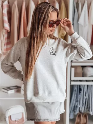 Damske trenirke DSTREET CHERSOFT BY1402 SVETLO SIVA