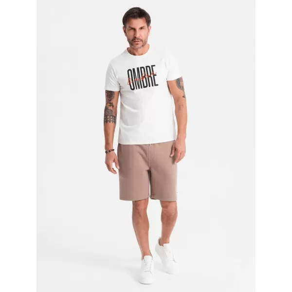  Kratke hlače OMBRE OU-SRBC-0101 RJAVA 