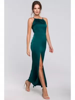 Obleka MAKOVER K042 ZELENA