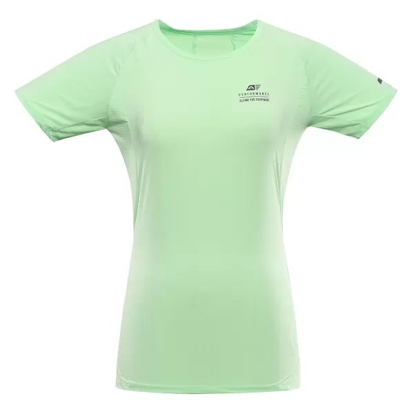  Ženska funkcionalna majica ALPINE PRO BONDA 2 ZELENO 
