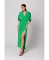 Obleka MAKOVER K163 ZELENA