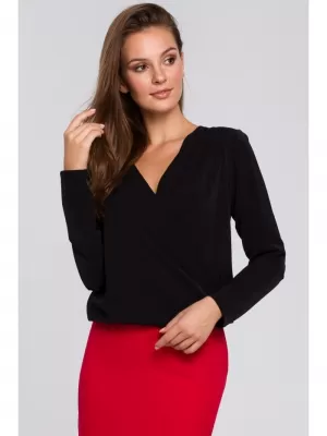 Ženska bluza MAKOVER K037 ČRNA