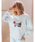 Damske trenirke DSTREET DOGSWEETY BY1479 MODRO