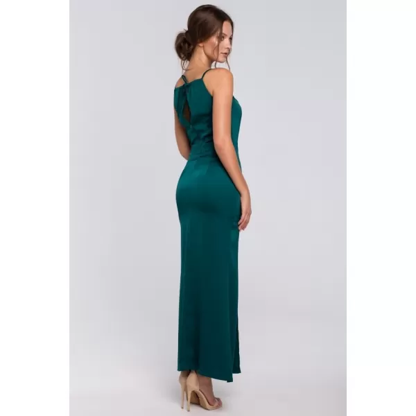  Obleka MAKOVER K042 ZELENA 