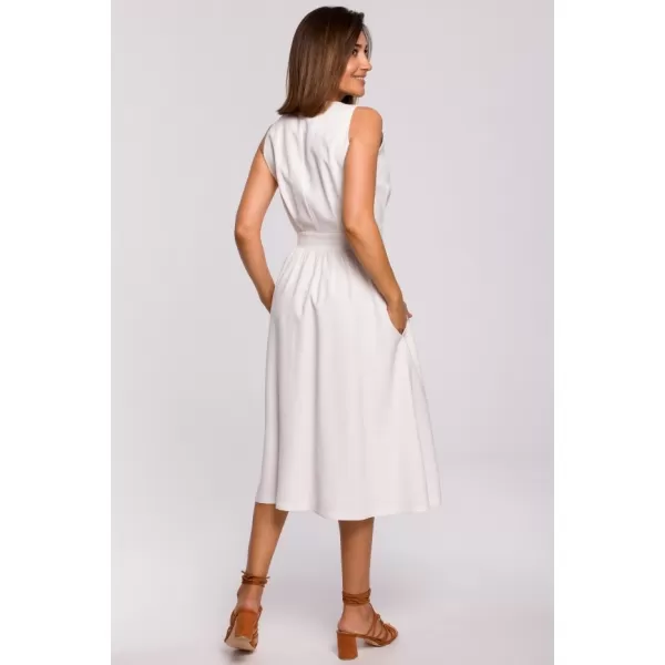  Obleka STYLOVE S224 EKRU 