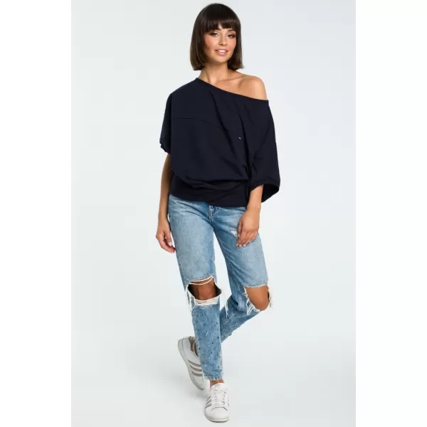  Ženska bluza BEWEAR B079 MORNARSKO MODRA 