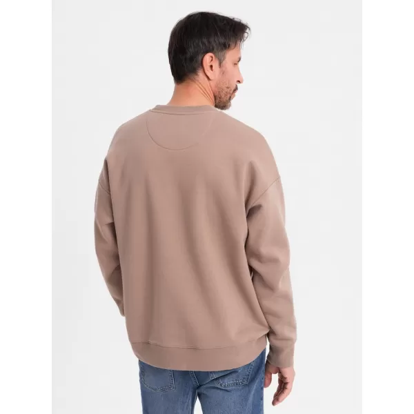  Moška jopica OMBRE OU-SNBC-0104 RJAVA 