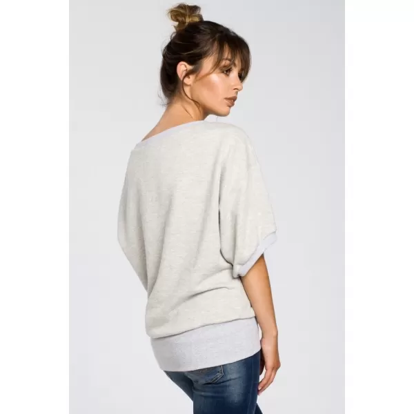  Ženska bluza BEWEAR B048 SVETLO SIVA 