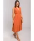 Obleka STYLOVE S224 ORANŽNA