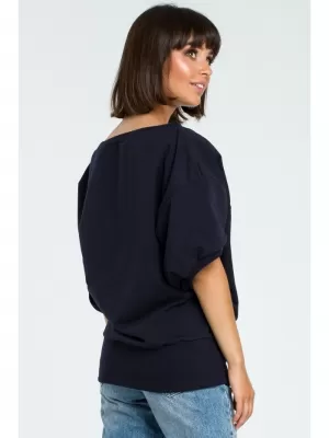 Ženska bluza BEWEAR B079 MORNARSKO MODRA