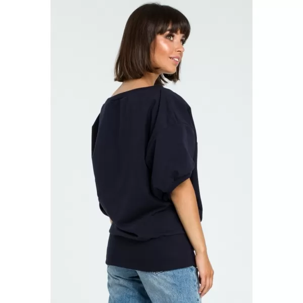  Ženska bluza BEWEAR B079 MORNARSKO MODRA 