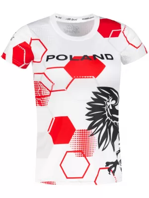 Ženska premium funkcionalna majica ALTISPORT VOJ/ALW036PL/TR01 HEKSA-WHT
