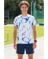 Moška premium funkcionalna majica s kratkimi rokavi ALTISPORT VOJ/ALM052TR01 BELA