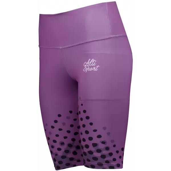  Ženske pajkice nad koleni premium ALTISPORT VOJ/ALW109LEG02 VIJOLIČNA 